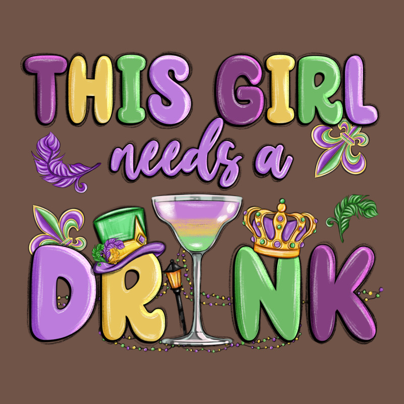 This Girl Needs A Drink Premium Sweatshirt by MaliasSmallBusiness | Teevron
