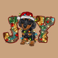 Dachshund Puppy Christmas Joy Vintage Tee | Teevron