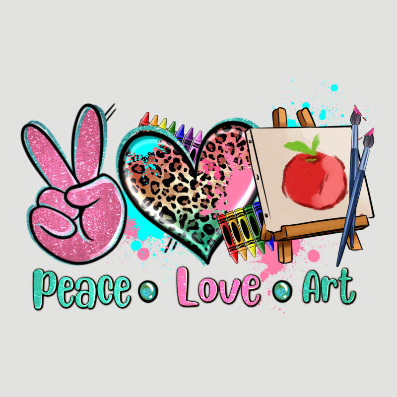 Peace Love Art   Ado Classic Tee by AdoDesignShop | Teevron