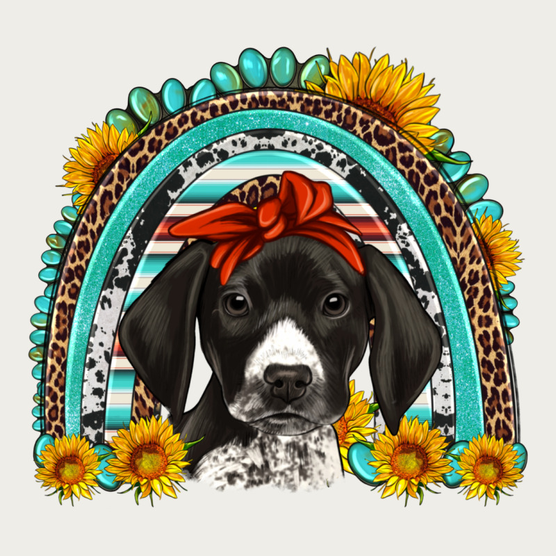 German Shorthaired Pointer Western Rainbow Zipper Hoodie by Artiststas | Teevron