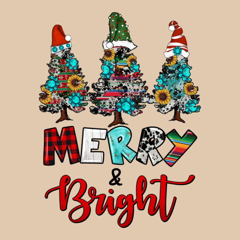 Western Trees Merry And Bright Christmas Heavyweight Sweatshirt by RanaPortraitStore | Teevron