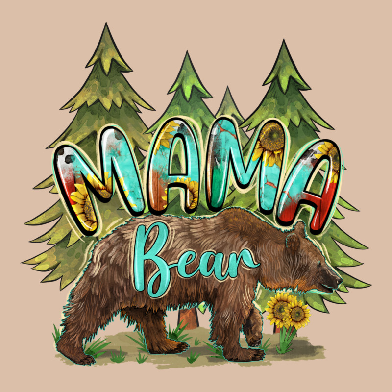 Mama Bear Trees Urban Heavy Tee by BarkalooDesign | Teevron