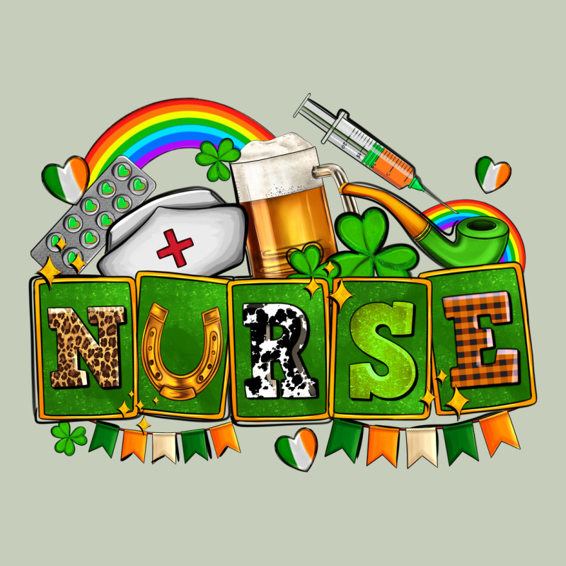 St Patricks Nurse Long Sleeve Tee by AdoDesignShop | Teevron