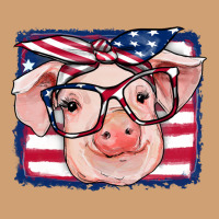 American Flag Pig Vintage Tee | Teevron
