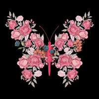 Floral Butterfly Premium Sweatshirt | Teevron