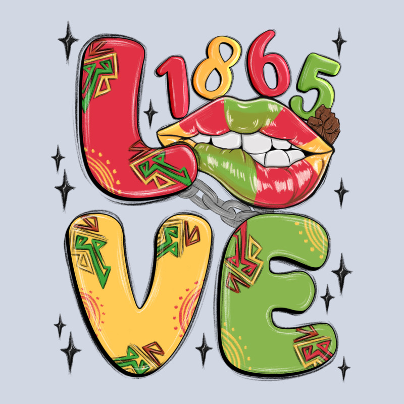 Love Juneteenth Lips Premium Sweatshirt by MaliasSmallBusiness | Teevron