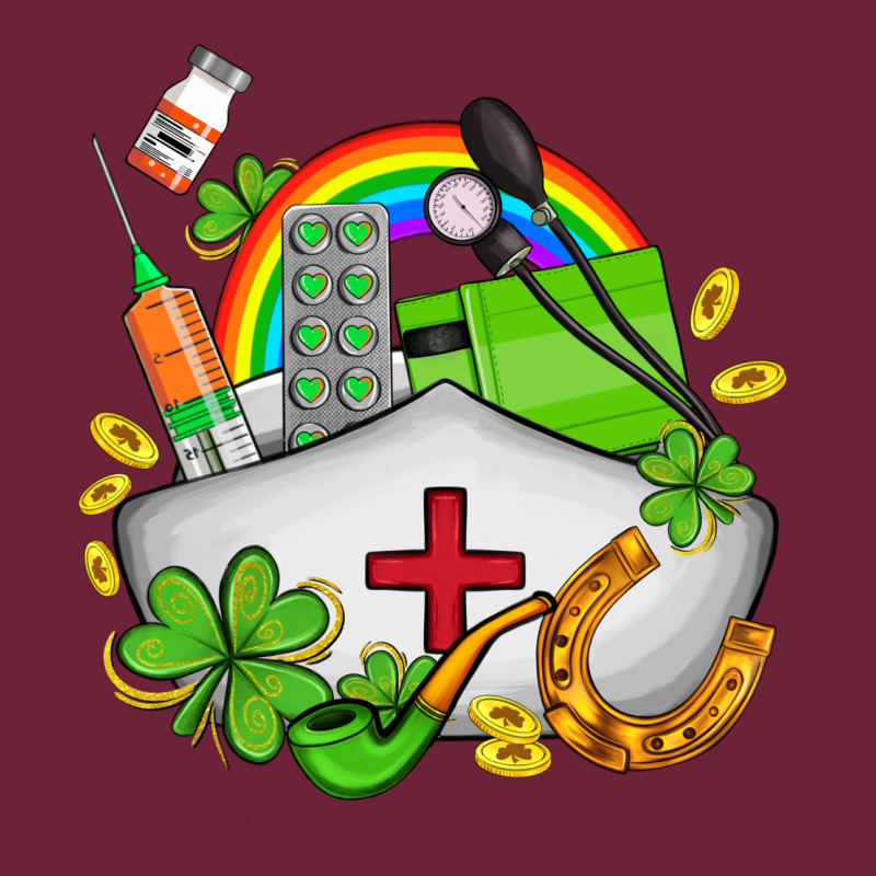 Nurse  St Patricks Long Sleeve Tee by AdoDesignShop | Teevron