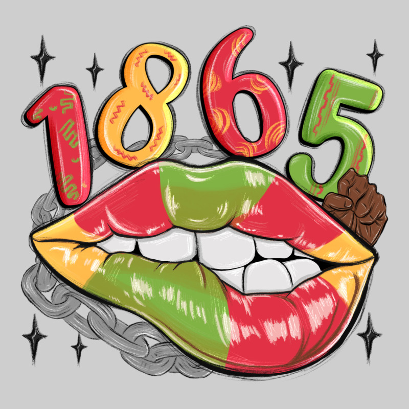 1865 Juneteenth Lips Premium Sweatshirt by MaliasSmallBusiness | Teevron