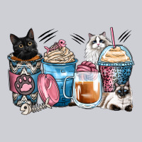 Cat Coffee Cups Heavyweight Sweatshirt | Teevron