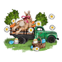 Easter Truck With Bunny Zipper Hoodie | Teevron