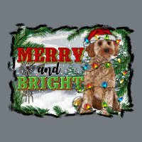 Merry And Bright Cockapoo Heavyweight Sweatshirt | Teevron