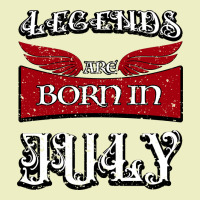 Legends Are Born In July Urban Hoodie | Teevron