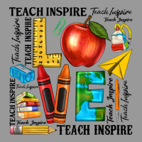 Teach Love Inspire Teacher Vintage Hoodie | Teevron