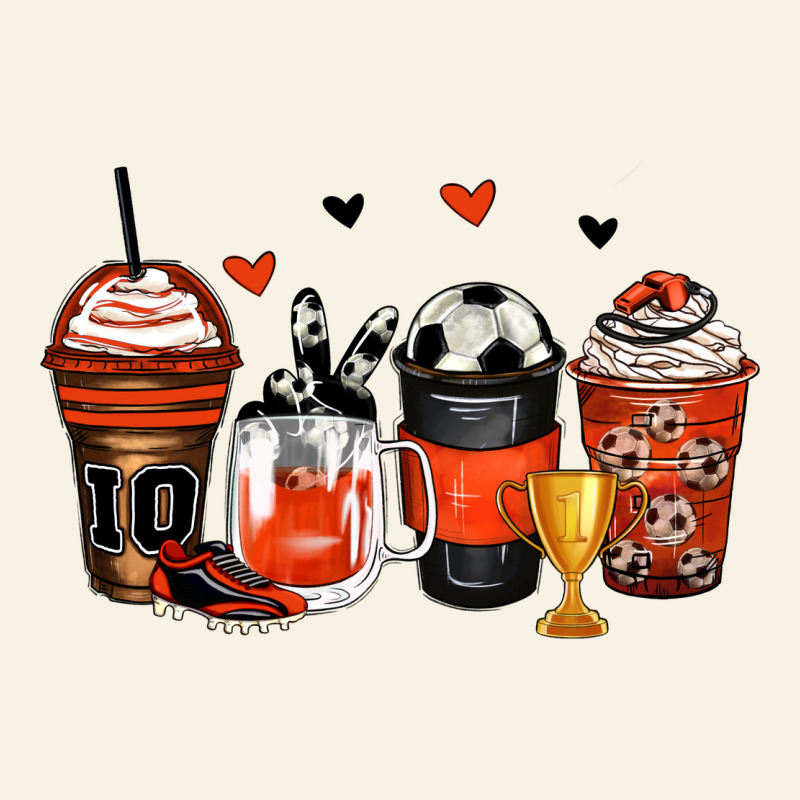 Soccer Coffee Cups Vintage Tee by Zillion Design Studio | Teevron