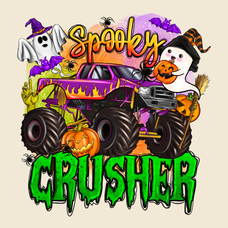 Spooky Crusher Monster Truck Premium Tee by BarkalooDesign | Teevron