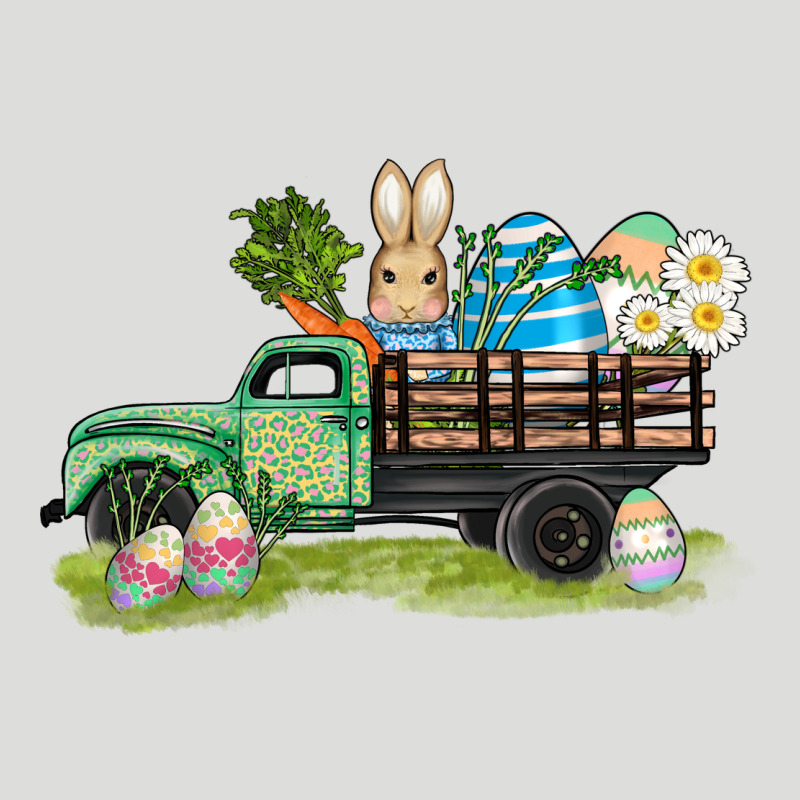 Easter Hunt İn Truck Zipper Hoodie by AdoDesignShop | Teevron