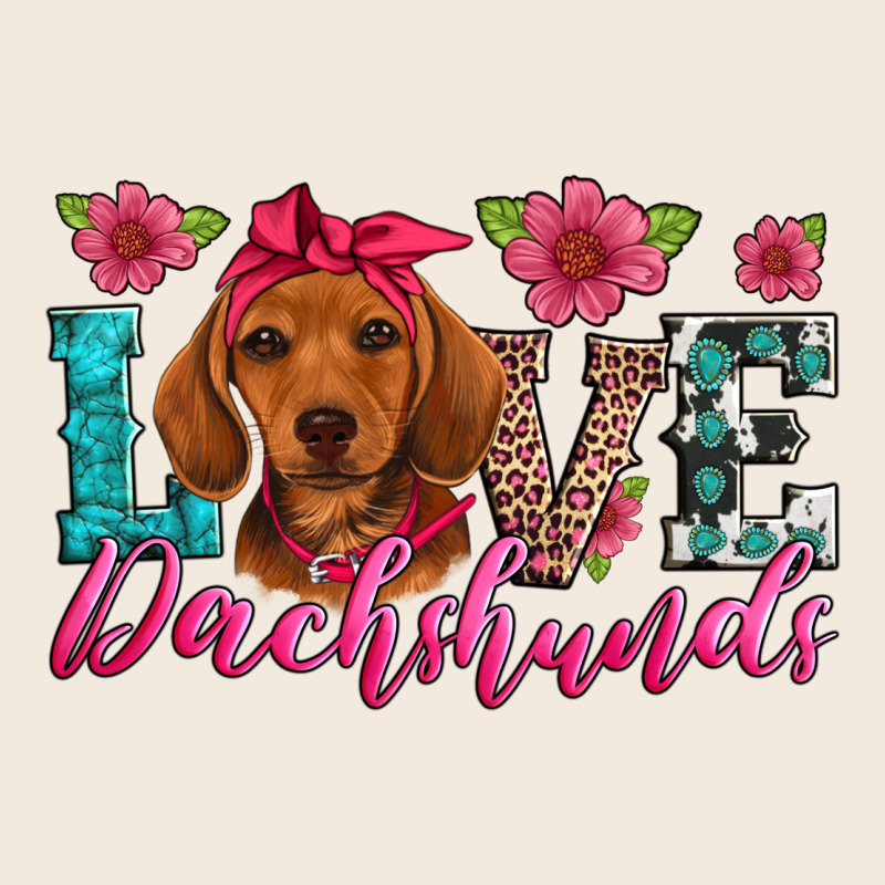 Love Dachshunds Zipper Hoodie by Artiststas | Teevron