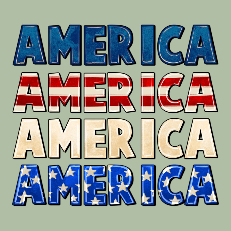America 4th Of July Urban Heavy Tee by CowGirlArtShop | Teevron