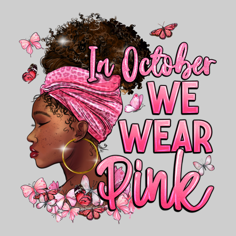 In October We Wear Pink Premium Tee by BarkalooDesign | Teevron