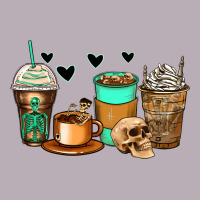 Skeleton Coffee Cups Vintage Tee | Teevron
