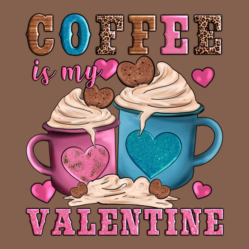 Valentines Day Coffe Is My Valentine Zipper Hoodie by AdoDesignShop | Teevron