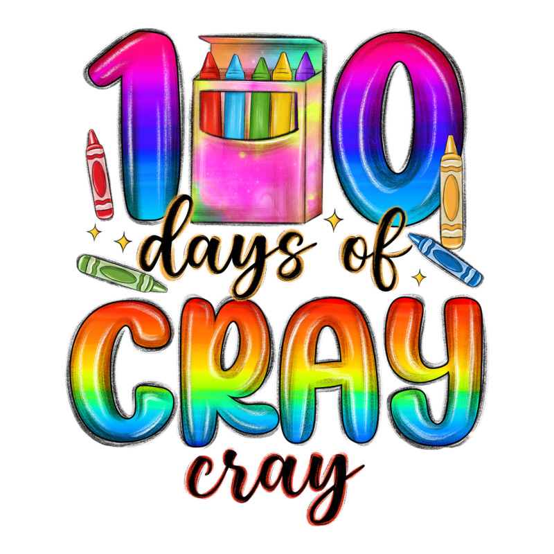 100 Days Of Cray Cray Premium Sweatshirt by MaliasSmallBusiness | Teevron
