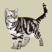 American Shorthair Cat Heavy Core Tee | Teevron