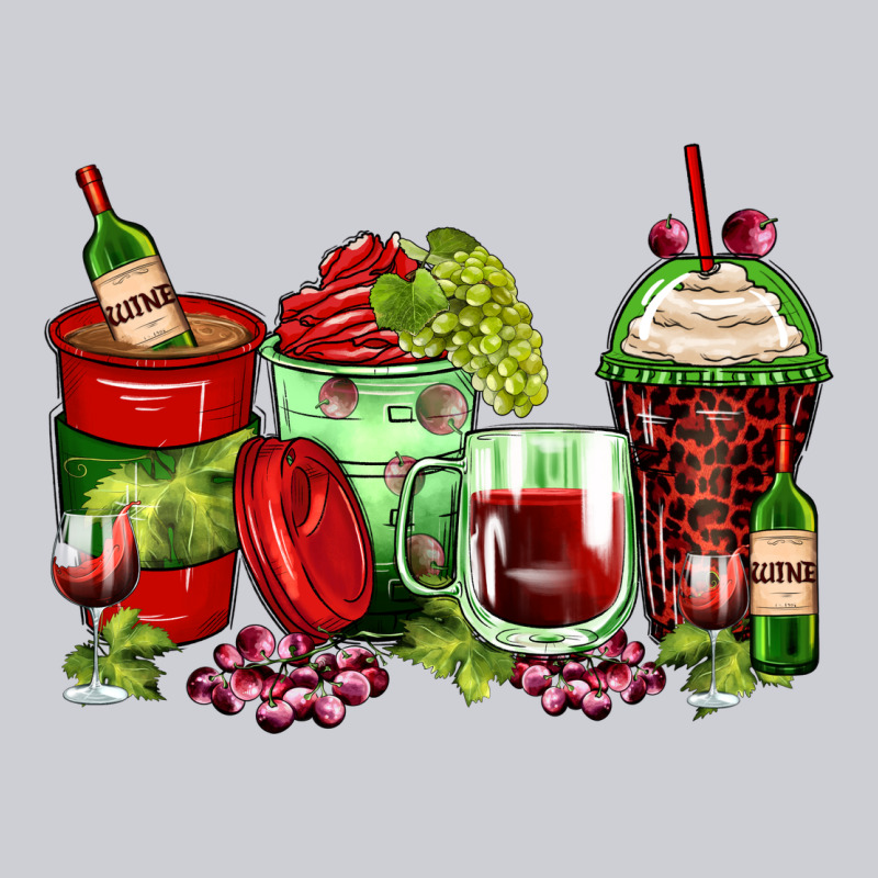 Wine Coffee Cups Heavyweight Sweatshirt by Zillion Design Studio | Teevron