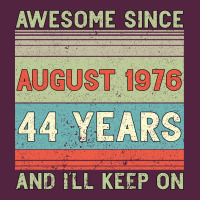 Awesome Since August 1976 44 Years And I Ll Keep On Urban Hoodie | Teevron
