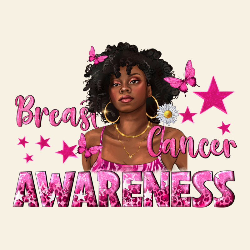 Breast Cancer Awareness With Afro Woman Vintage Tee by texasbilliewilder | Teevron