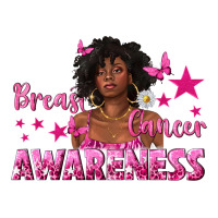 Breast Cancer Awareness with Afro Woman | Teevron