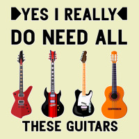 Yes I Really Do Need All These Guitars Urban Hoodie | Teevron