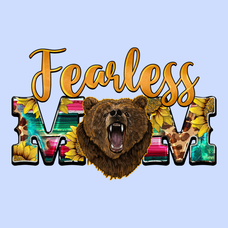 Fearless Mom Bear Urban Heavy Tee by BarkalooDesign | Teevron