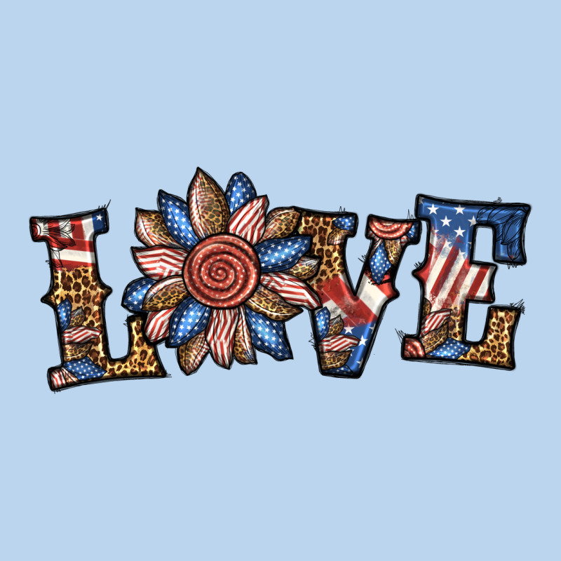Love American Sunflower Classic Tee by BundleAndBundleShop | Teevron