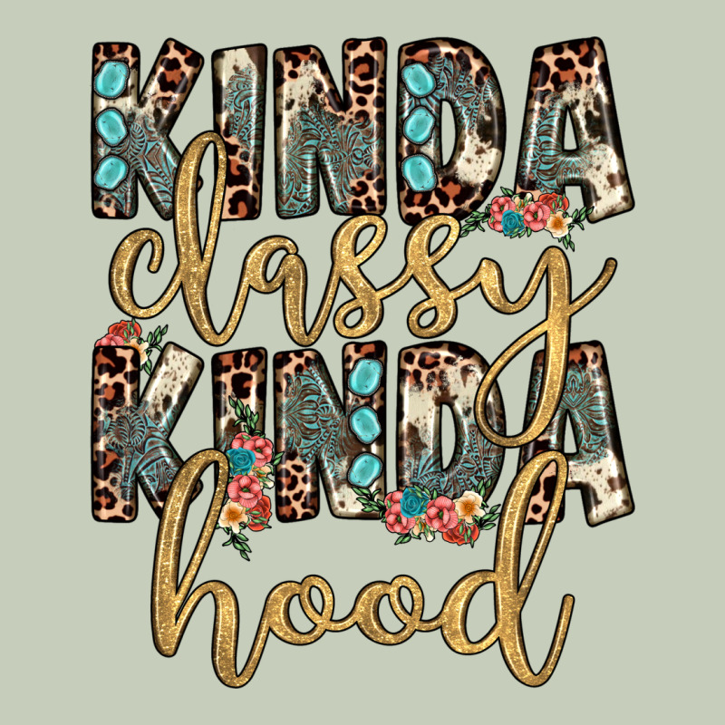 Kinda Classy Kinda Hood Long Sleeve Tee by JahusDesignShop | Teevron
