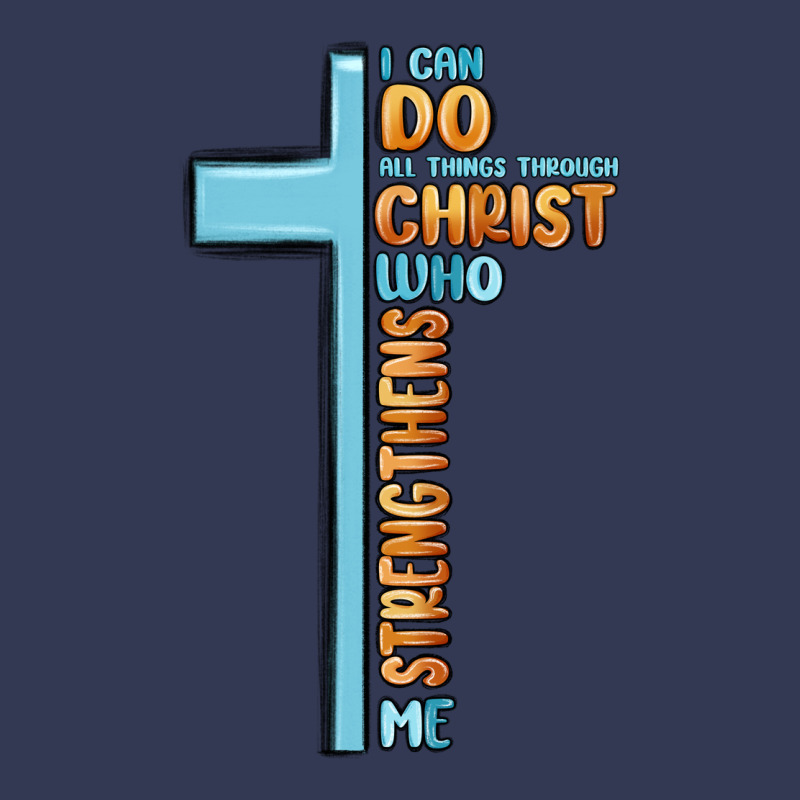 I Can Do All Things Through Christ Who Strengthens Heavyweight Hoodie by MaliasSmallBusiness | Teevron
