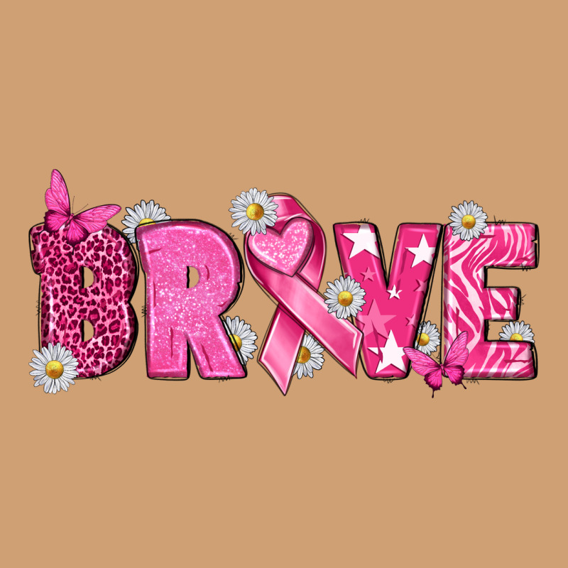 Breast Cancer Brave Vintage Tee by texasbilliewilder | Teevron