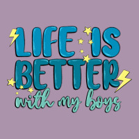Life Is Better With My Boys Heavyweight Hoodie | Teevron