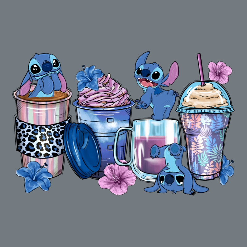 Stitch Coffee Cups Heavyweight Sweatshirt by Zillion Design Studio | Teevron