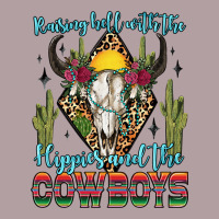 Raising Hell With The Hippies And The Cowboys Vintage Hoodie | Teevron