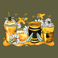Bumble Bee Coffee Cups Vintage Tee | Teevron