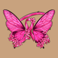 Breast Cancer Butterfly Vintage Tee | Teevron