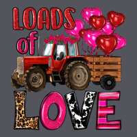 Valentine's Day Loads Of Love Tractor With Pin Heart Balloons Vintage Hoodie | Teevron