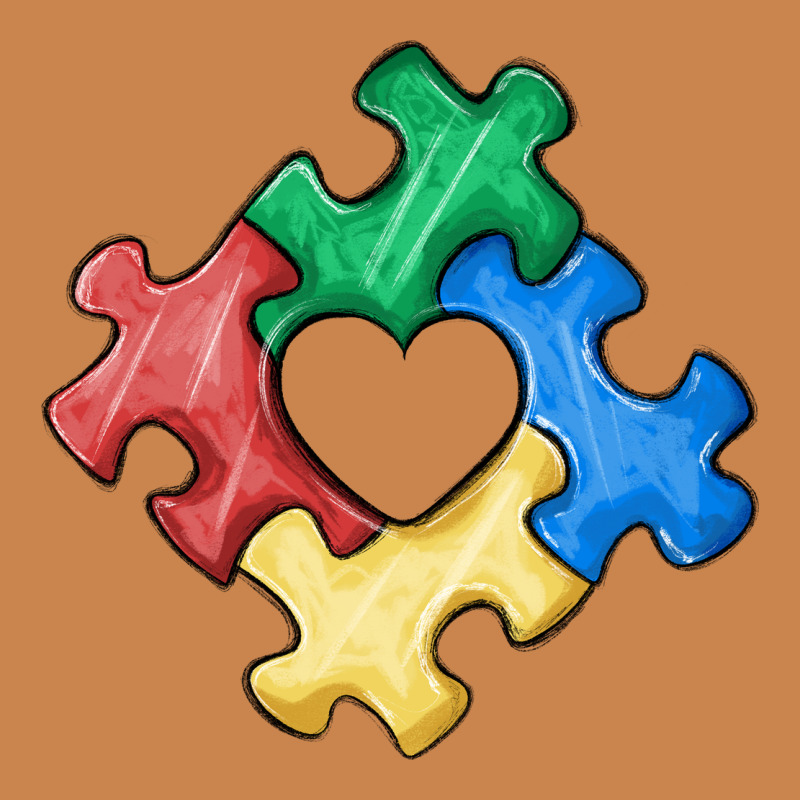 Autism Puzzle Heavyweight Hoodie by MaliasSmallBusiness | Teevron