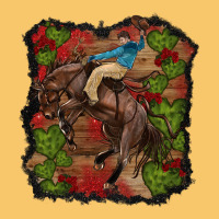Valentine's Day Cowboy Cactus Rose Vintage Hoodie | Teevron