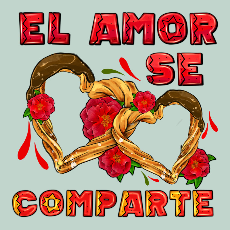 El Amor Se Comparte With Churros Zipper Hoodie by AdoDesignShop | Teevron