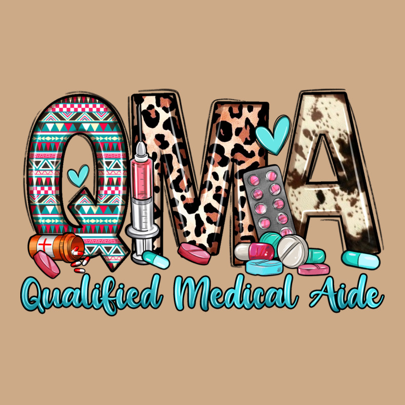 Qma Qualified Medical Aide Vintage Hoodie by Zillion Design Studio | Teevron