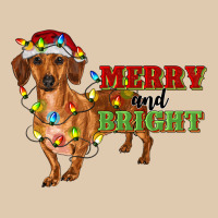 Merry And Bright Dachshund Heavyweight Sweatshirt | Teevron