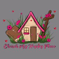 Church Is My Happy Place Heavyweight Hoodie | Teevron