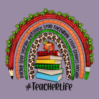 Christmas Teacherlife Rainbow Classic Tee | Teevron